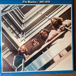 THE BEATLES 1967-1970 2 Vinyl Record Set Capitol Original Album Vintage
